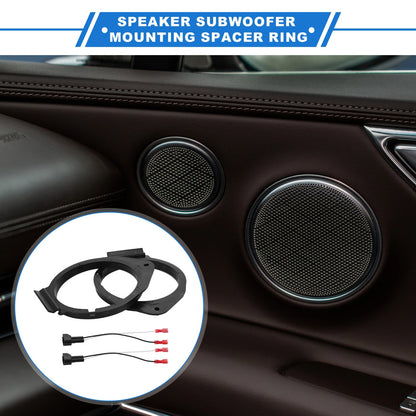 2X Speaker Spacer Ring for Skoda Toledo (6.5'' Tweeter)