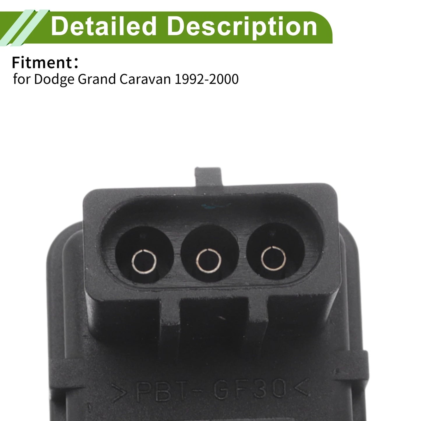 MAP Sensor for Dodge Grand Caravan (1992–2000) No.1GD907597