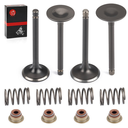Intake Exhaust Valves & Seals for EZGO Golf Cart 295cc 350cc (1992–1995)