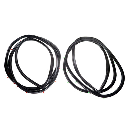 Set of 2 Front Door Weatherstrip Seals for Toyota Corolla Sprinter (1975–1979)