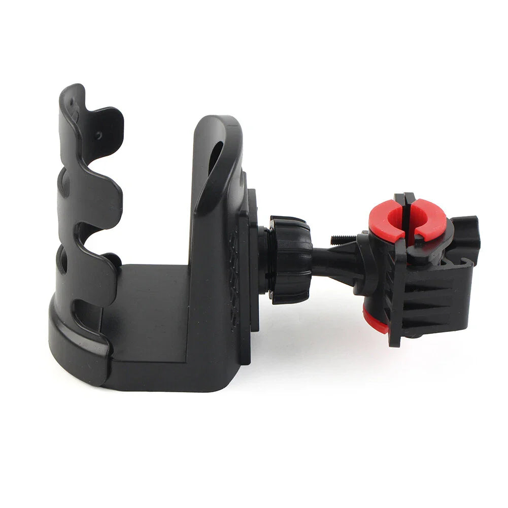 Black Cup Holder Handlebar Mount for Motorcycle ATV Bike