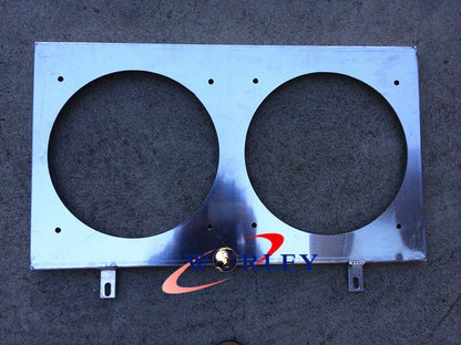 Aluminum Radiator Fan Shroud + Fans for Nissan Skyline R32 GTS GTR (1989-1994)