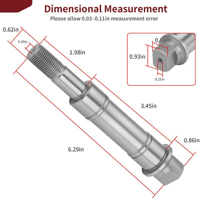 Impeller Shaft for Honda Aquatrax R12 R12X F12 F12X (2002–2007)