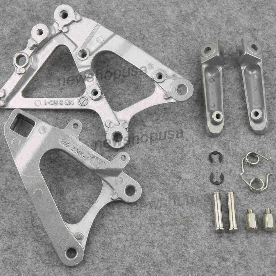 Footrests Footpegs Brackets for Yamaha YZF R1 (2009–2011)