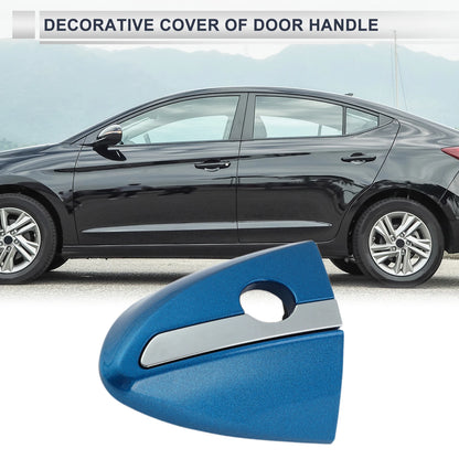 Front Left Door Handle Lock Cylinder Cover for Toyota Corolla (2014–2018) Blue