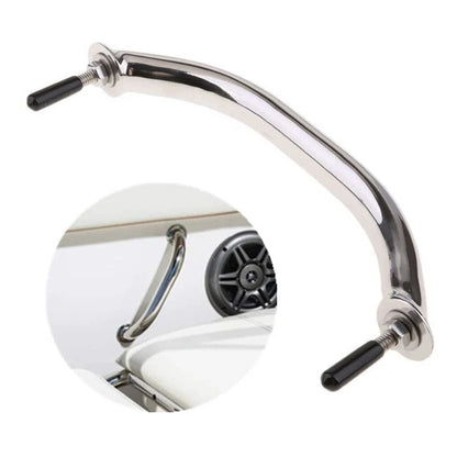 1 x Marine Grab Handle Polished 316 Stainless Steel Heavy Duty Boat