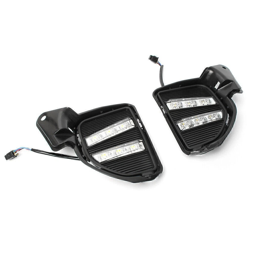 LED Daytime Running Lights Turn Signals Fog Lamp for Toyota Tundra (2022–2023)