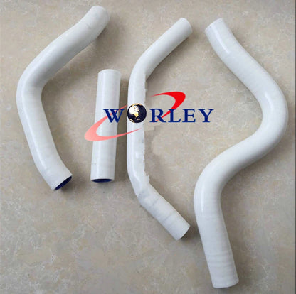 Silicone Radiator Hose for Suzuki RM250 (1992) - White
