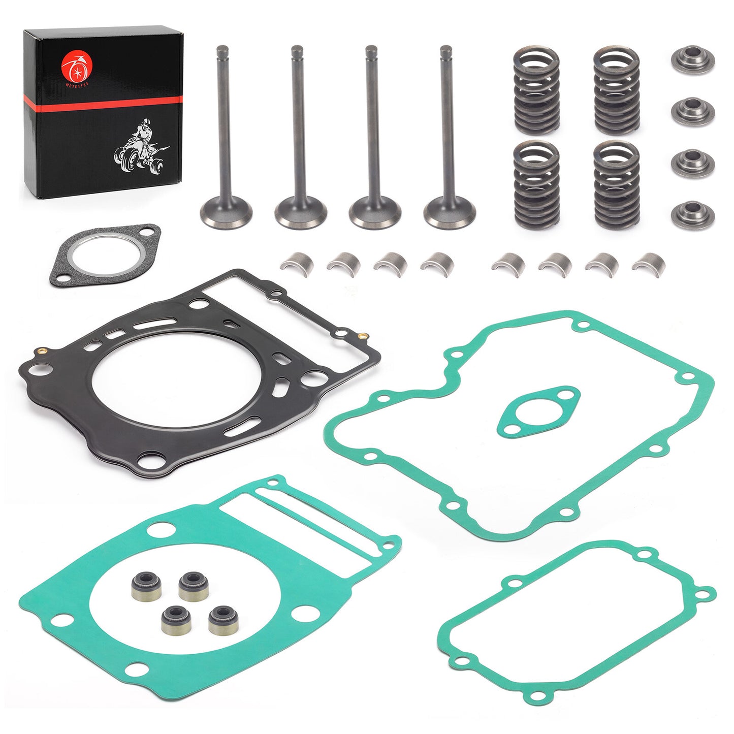 Intake Exhaust Valve Kit with Gasket for Polaris Magnum Xpedition (1995–2005)