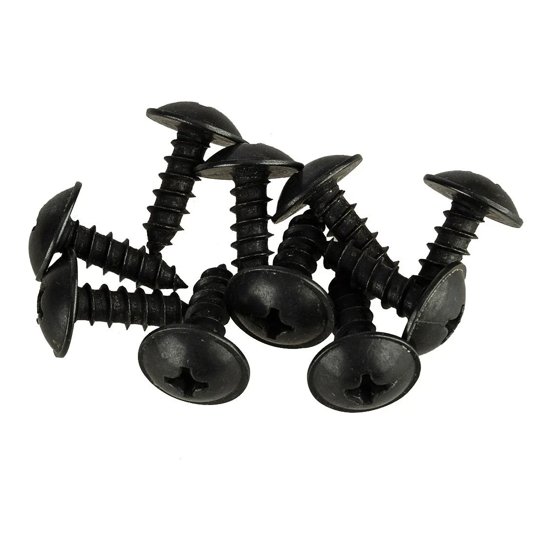 10 x Black Fender Liner Bracket Screws for Hyundai Kia
