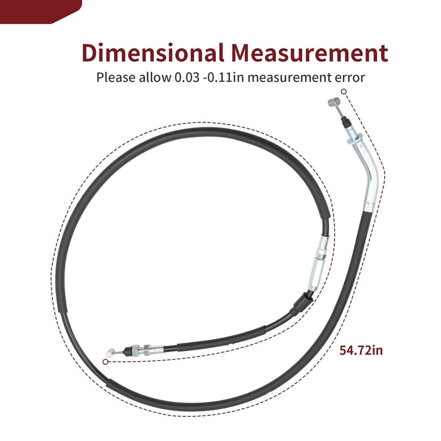 Park Brake Cable for Yamaha Rhino 700 (2008–2013) UTV
