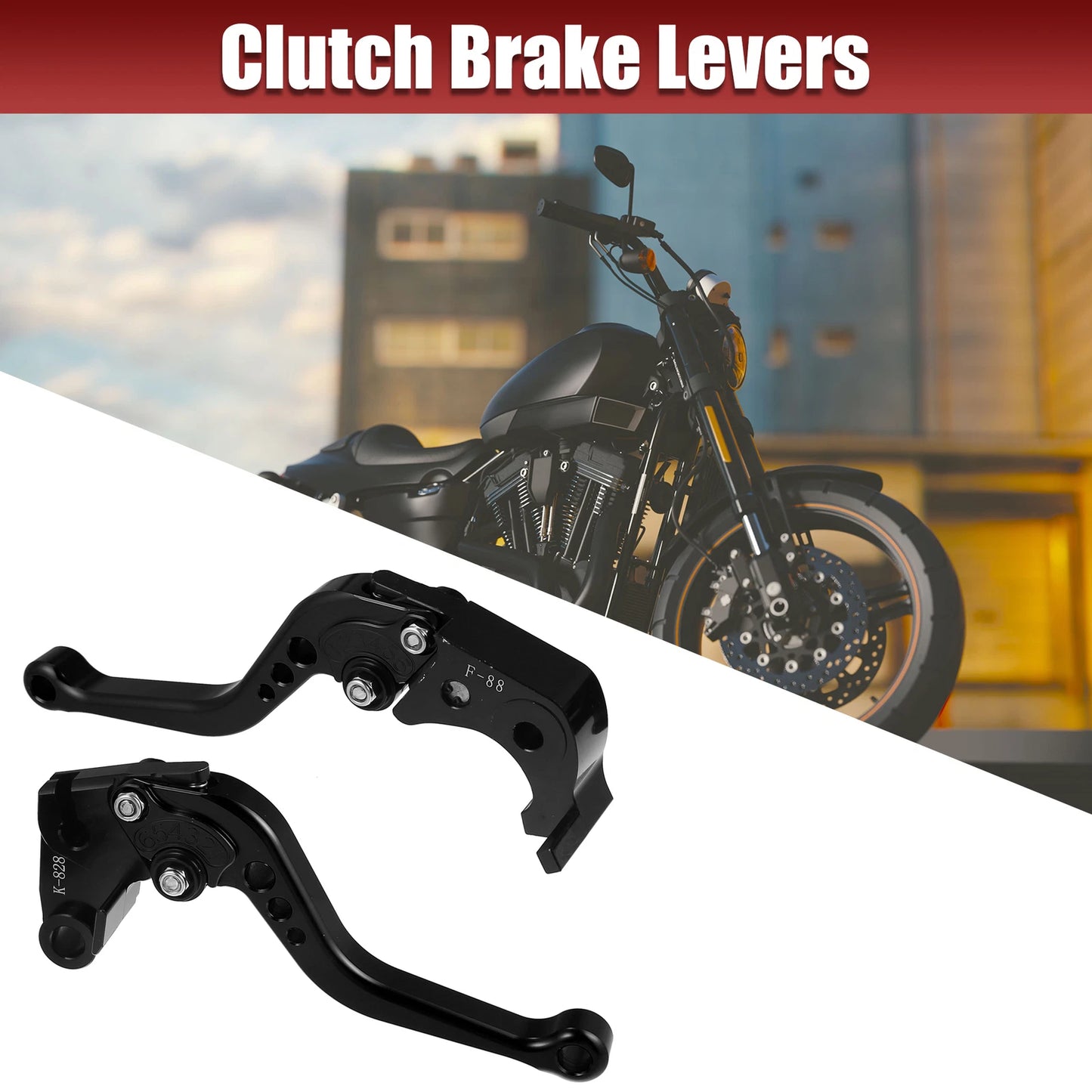 Pair Adjustable Folding CNC Brake Clutch Levers for Kawasaki