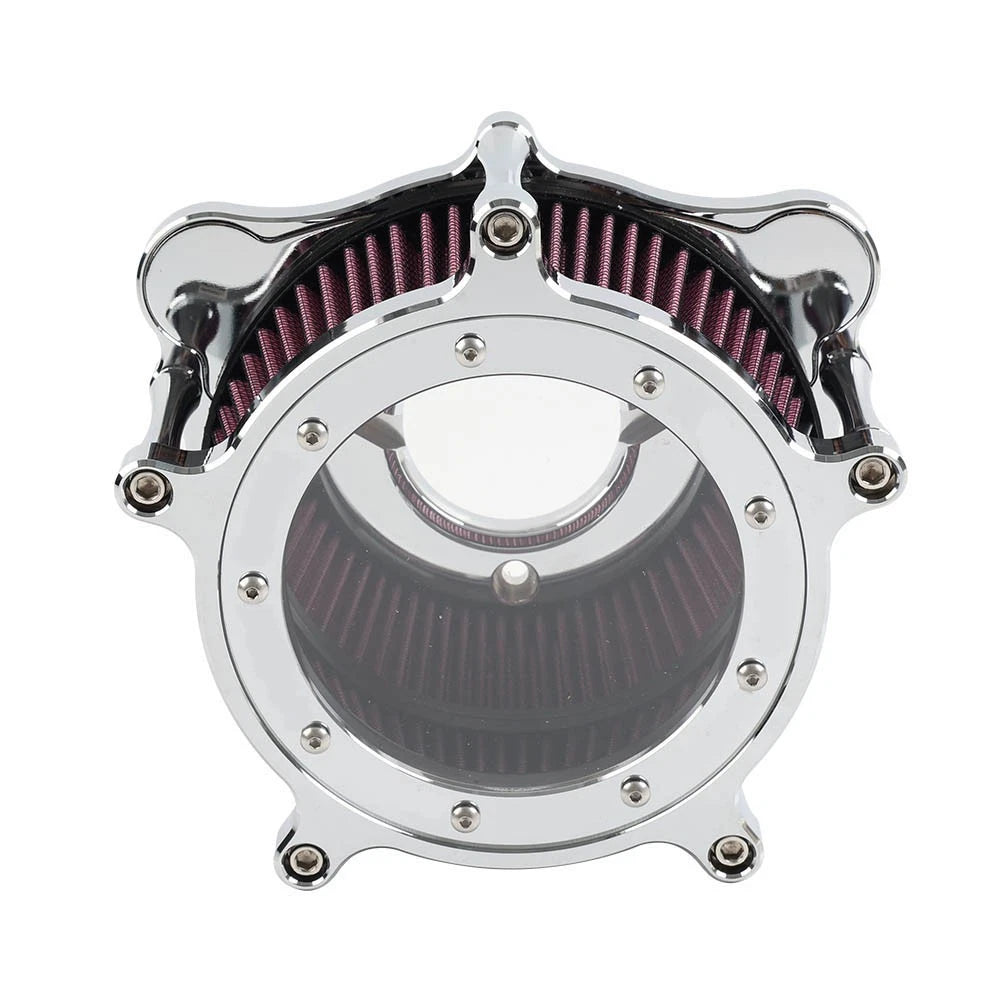 Chrome LED Fork Indicator Turn Signal Light for Harley Yamaha