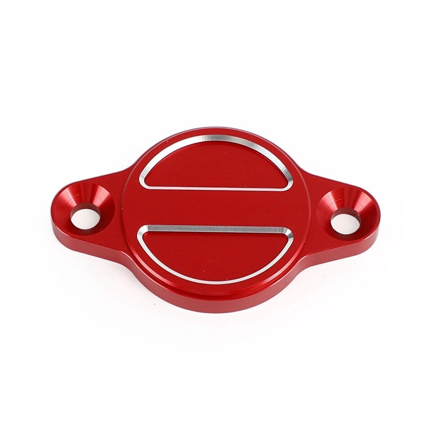 Red Oil Filter Cover for Ducati Hypermotard 796 939 950 1100 S (2010–2020)