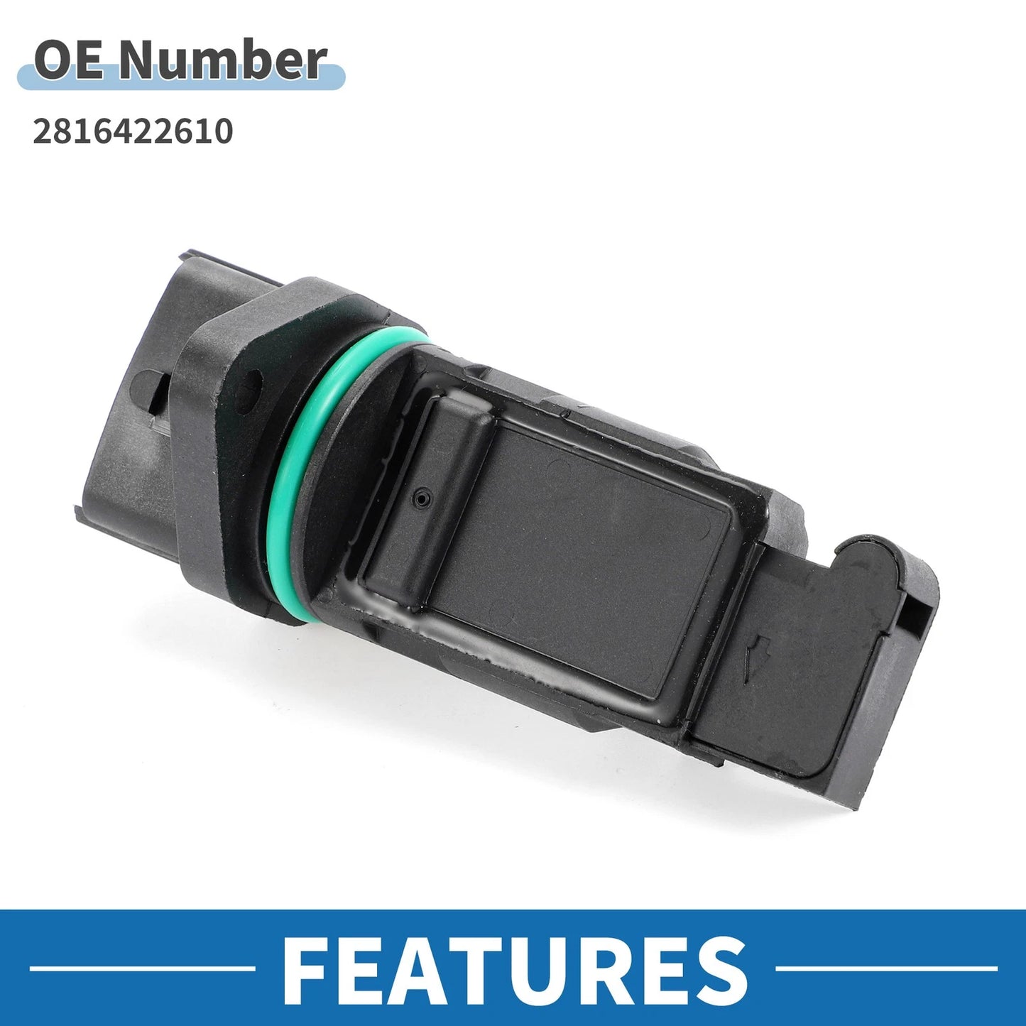 MAF Mass Air Flow Sensor for Hyundai Accent L4 1.5L (2000–2005) No.2816422610