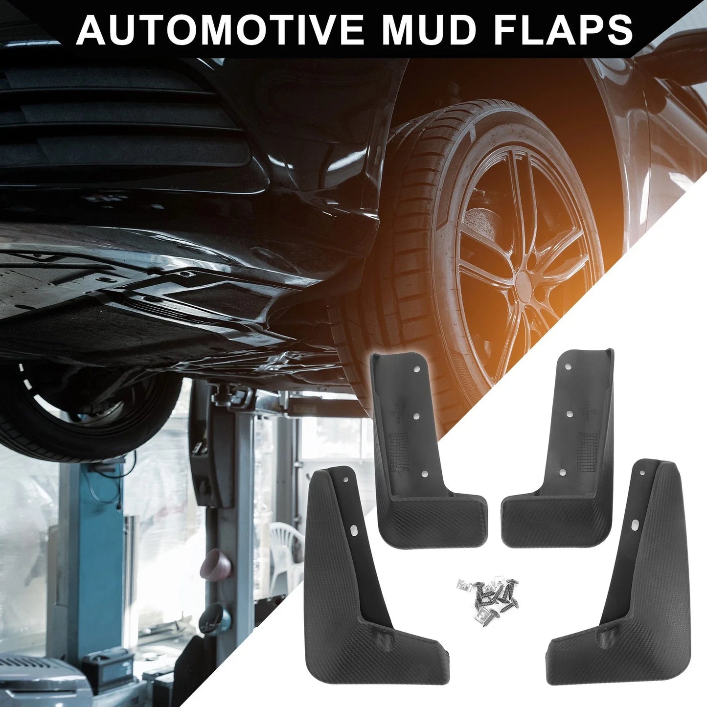 Front & Rear Mud Flap Splash Guard for BMW I3 (2014-2020)