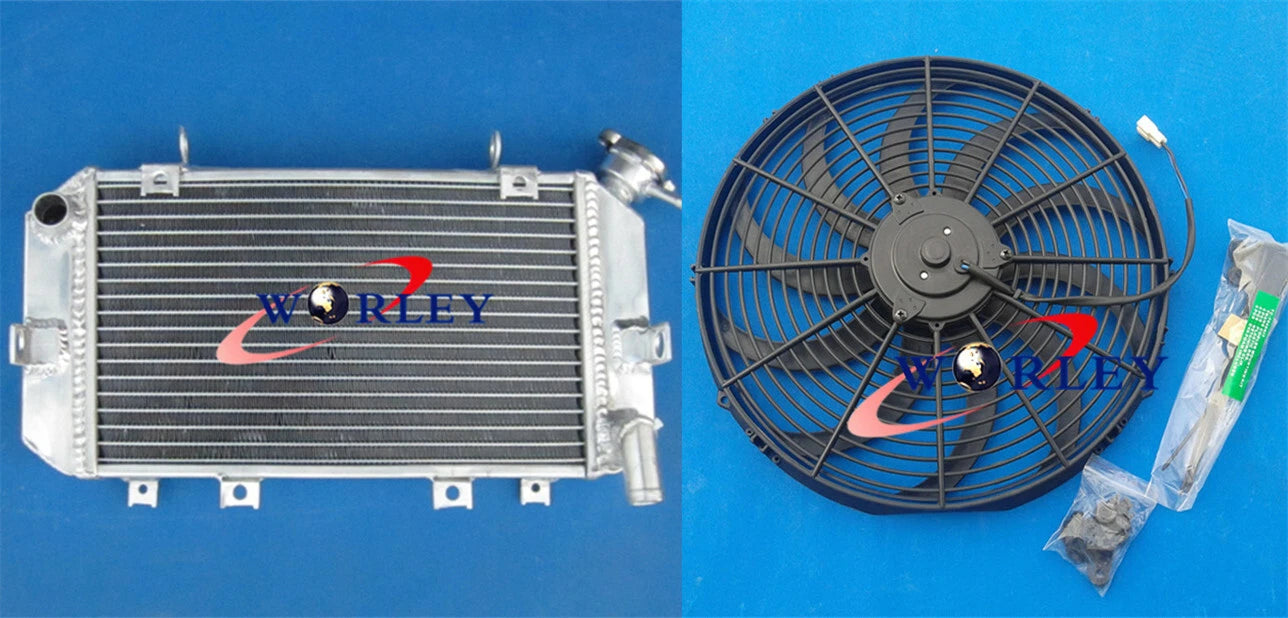 Aluminum Radiator with 7" Fan for Yamaha TRX850 (1996–1999)