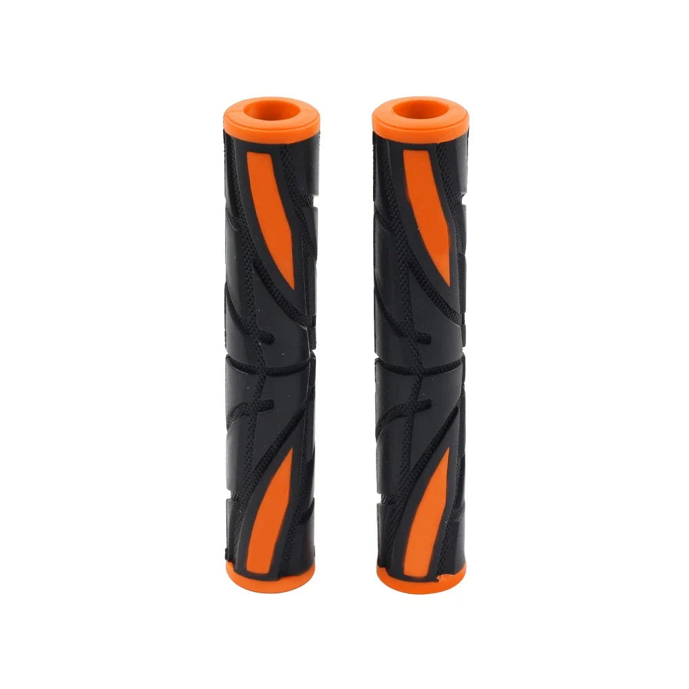 Universal Orange Brake Clutch Lever Grips Rubber Sleeve Cover for Car