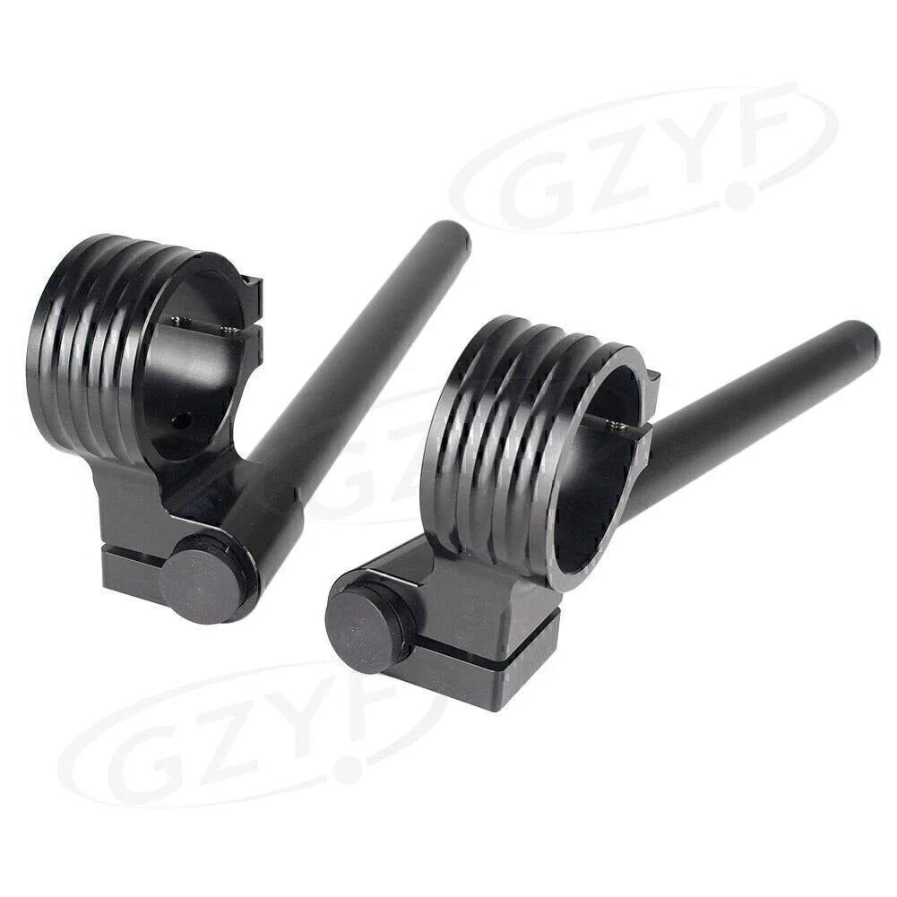 36mm Black Clip On Handlebar Fork Tubes for Motorcycle (Universal)