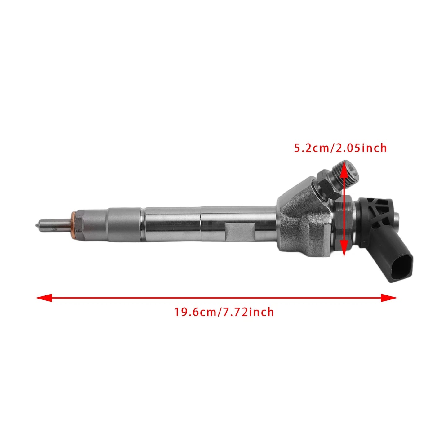 Fuel Injector for BMW F10 F30 F15 X5 535d 740Ld N47 N57 (2010–2017) 0445110597