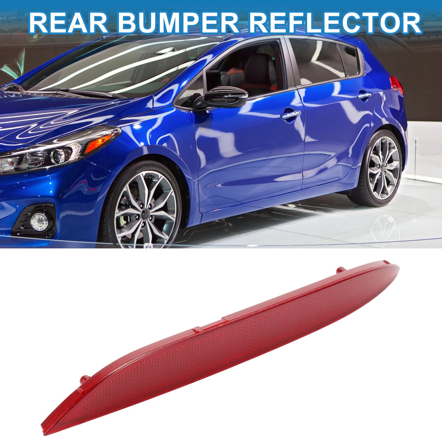 Rear Right Bumper Reflector No. 92406A7000 for Kia Forte (2010–2013)