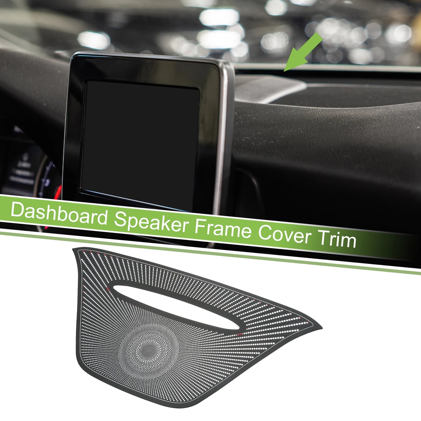 Dashboard Speaker Frame Cover Trim for Mercedes Benz GLA X156 CLA C117 W176