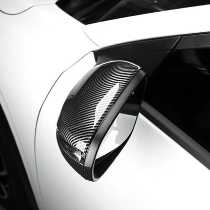Carbon Fiber Side Rearview Mirror Molding Cover Shell for Chevrolet Trax (2024–2025)