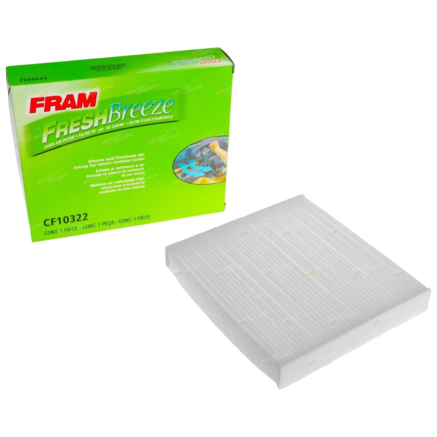 Cabin Filter Cleaner for Toyota Kluger GSU55 V6 2GR-FKS 3.5L (2017–2020)