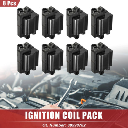 8X Ignition Coil Pack for Chevrolet Silverado 3500 (2001–2006)