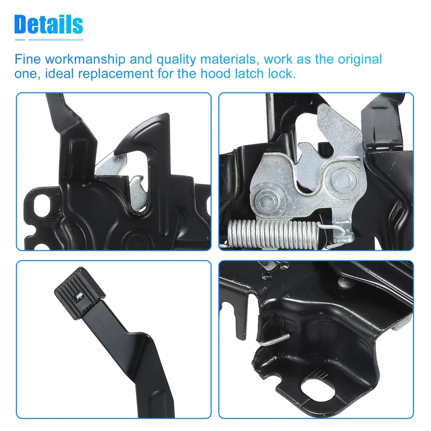 Hood Lock Latch Assembly for Honda Passport, Pilot (2019-2021)