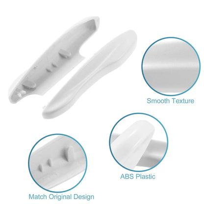 Car Remote Key Side Cover Case Set for Porsche Taycan 911 (2020-2021) White