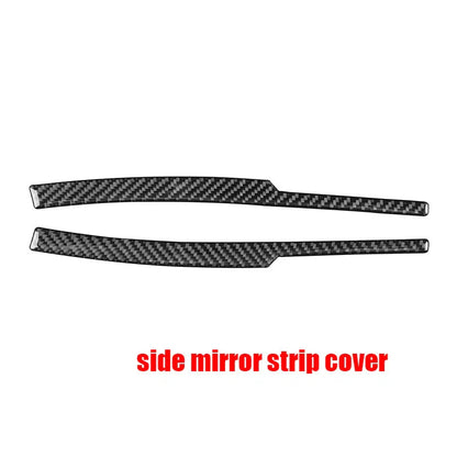 41PCS Carbon Fiber Interior Accessories Cover Trim for Cadillac ATS (2013–2019)