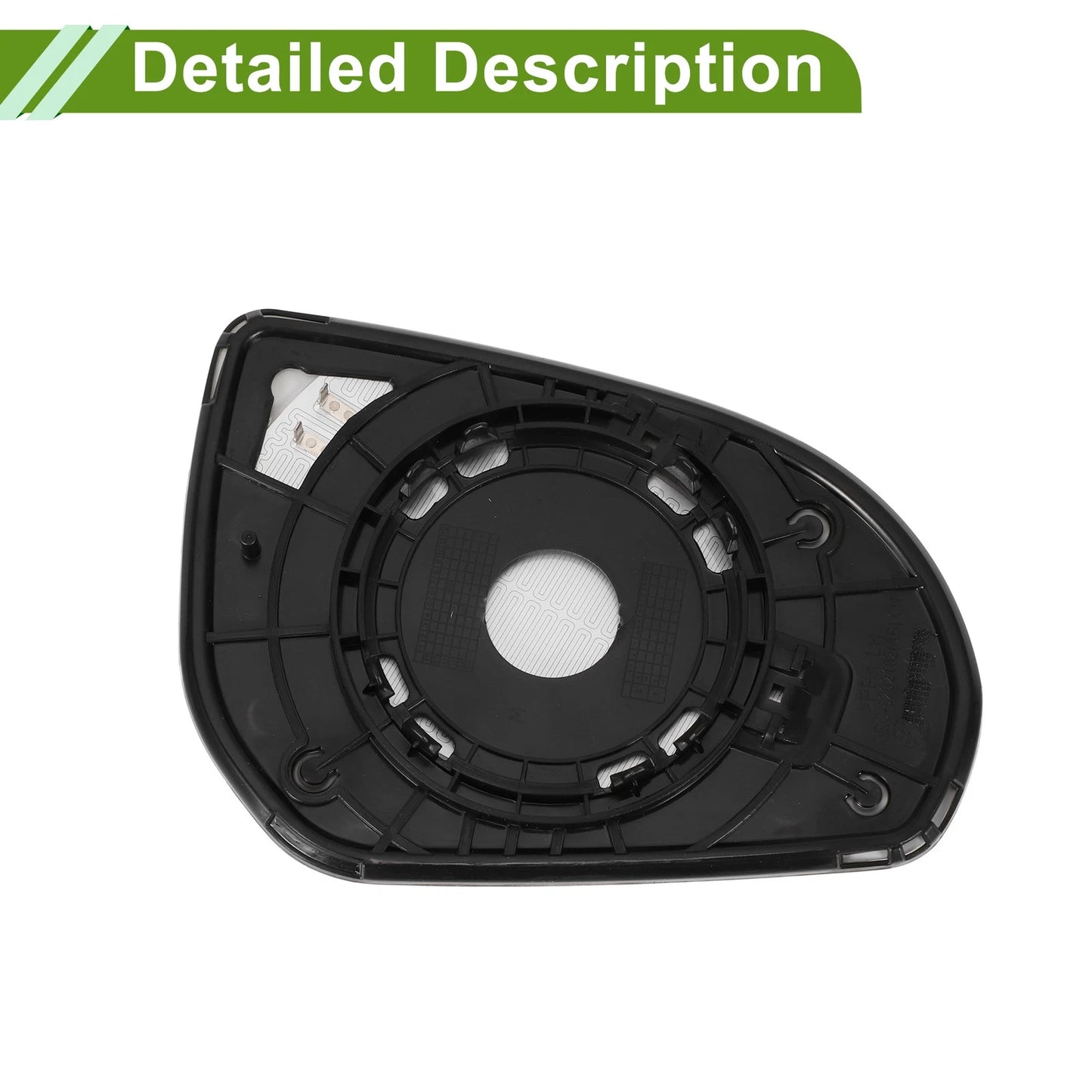 Left Heating Mirror Glass for Kia Pegas (2020–2022) No. 87611H7000