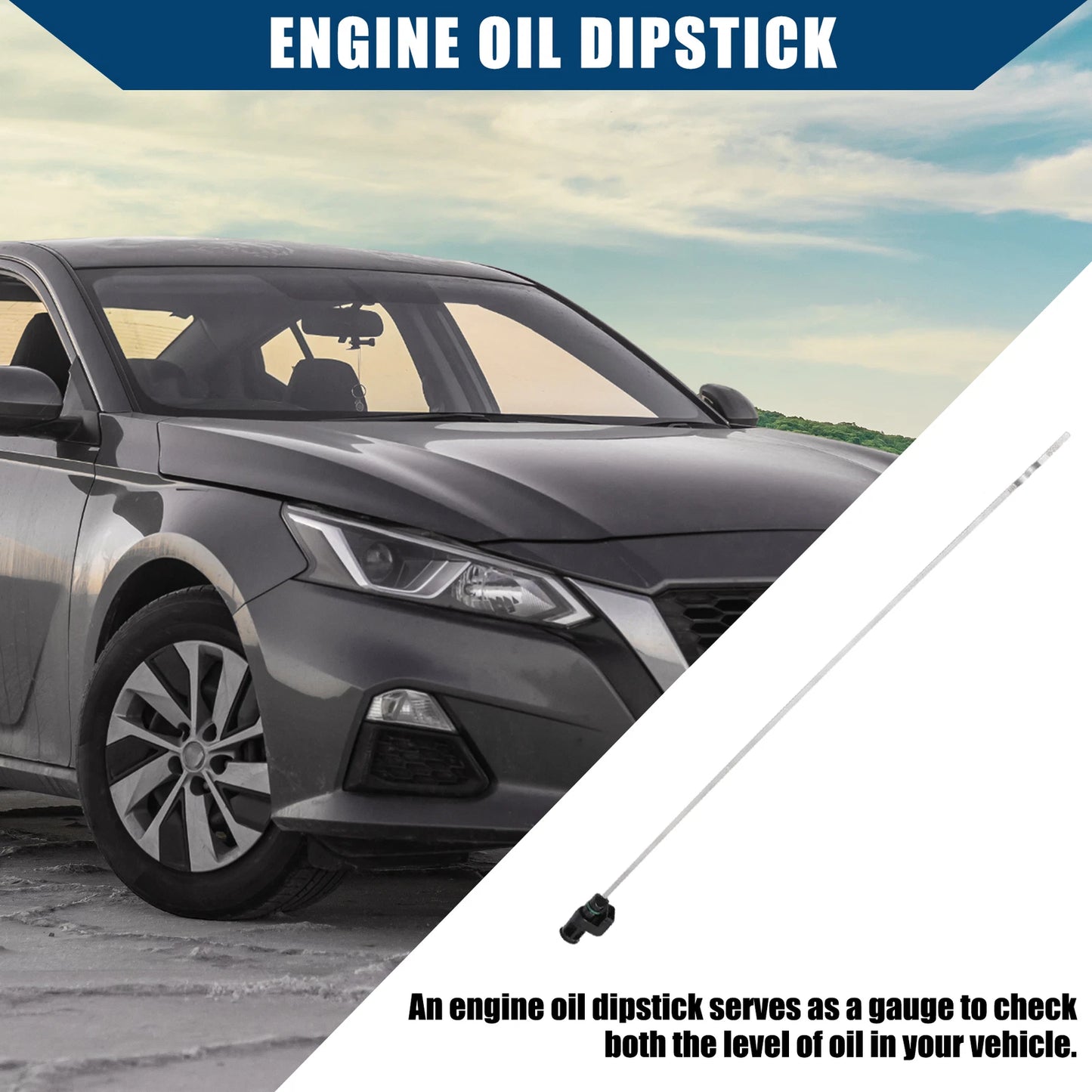 Engine Oil Level Indicator Dipstick for Nissan Altima (2013–2018) No.31086JA00A