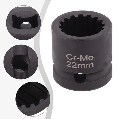 Mechanic Tool 1/2” Dr X 22mm SOCKET 16PT