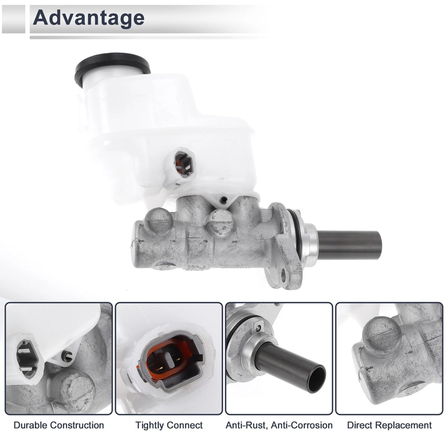 Brake Master Cylinder with Reservoir No. 472010R030 for Toyota RAV4 (2006–2018)