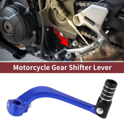 Folding Gear Shifter Lever for Honda CRF110F (2013–2018) Blue Black