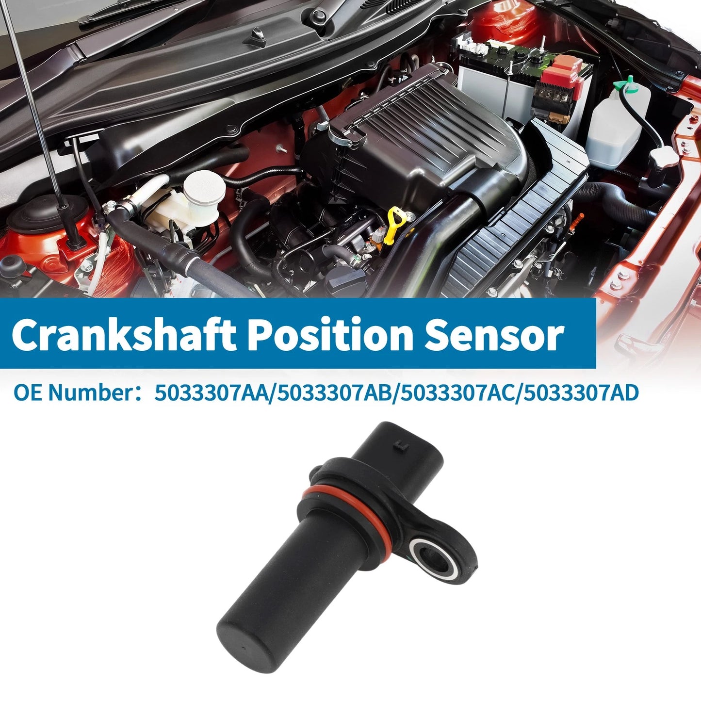 Crankshaft Position Sensor for Ram 1500 8.3L (2005–2006) No. 5033307AA