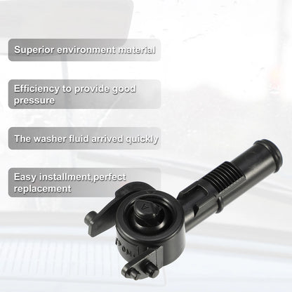 1 Pair Headlight Washer Nozzle for Mini Cooper (2002–2008) No. 61672752971