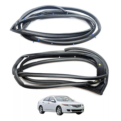 Rear Door Weatherstrip Seal x2 for Honda Accord Sedan 2007-2012