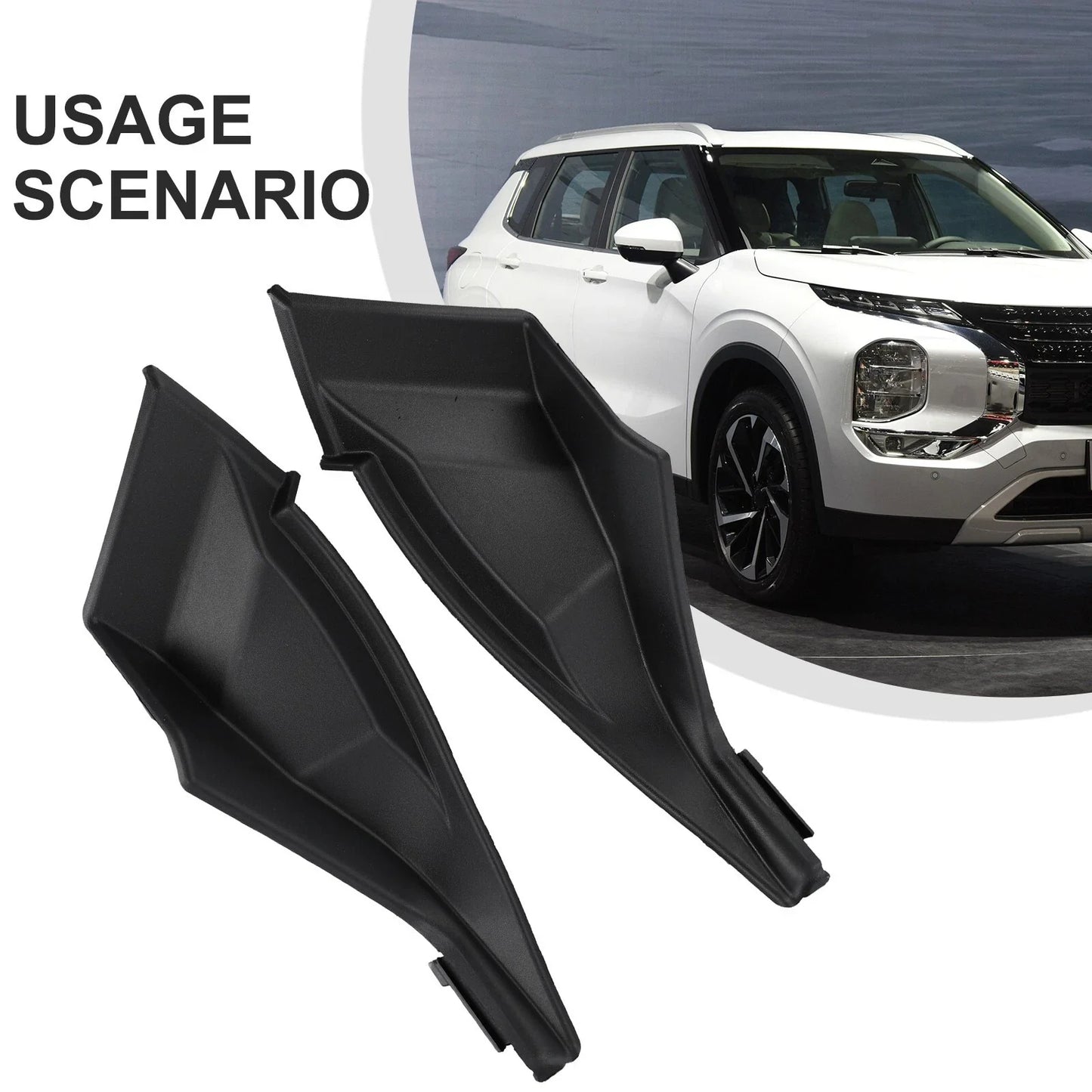 Front Windshield Corner Trim Cover