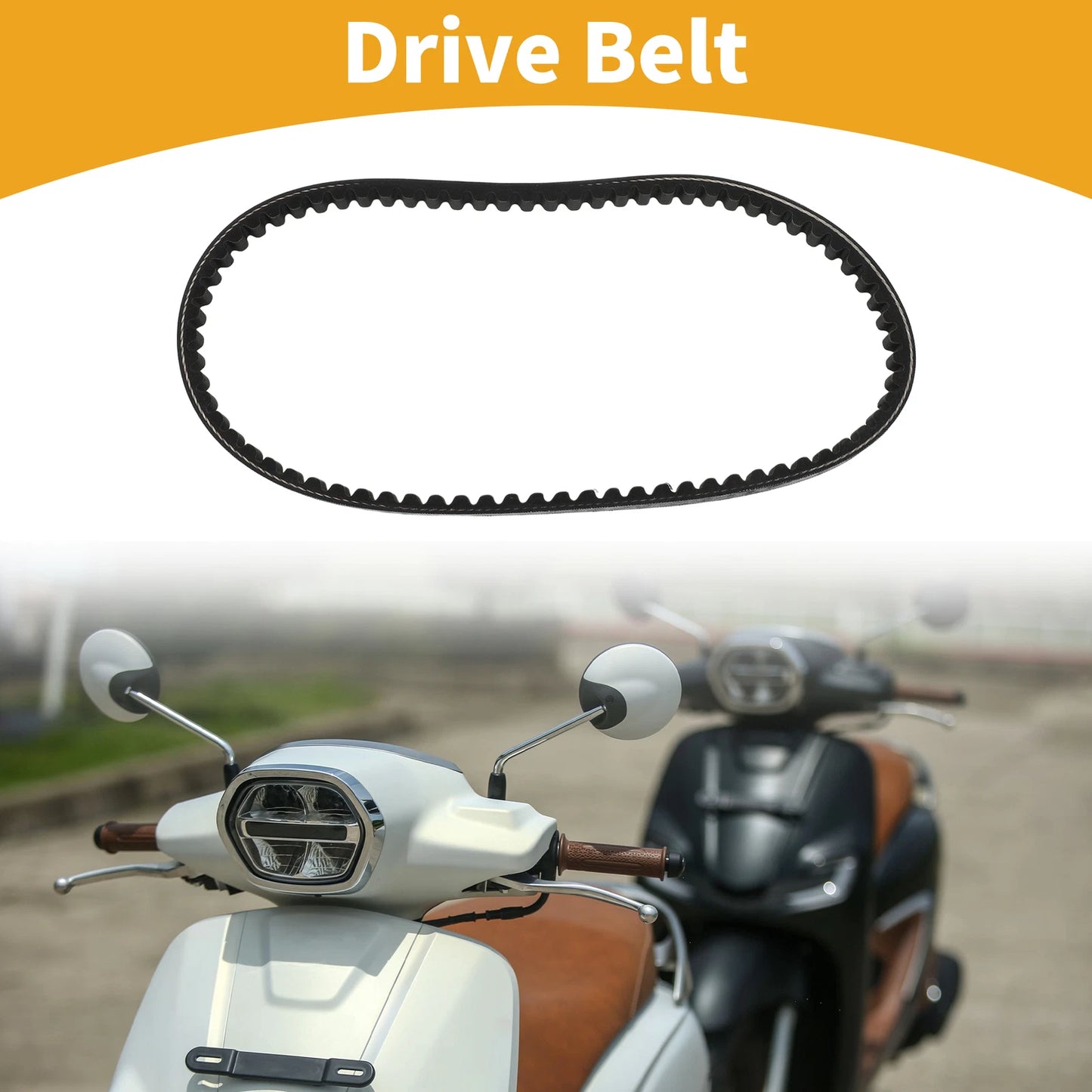 Drive Belt V-Belt for Yamaha GY6 CVT 152QMI 157QMJ (Scooter Moped ATV)