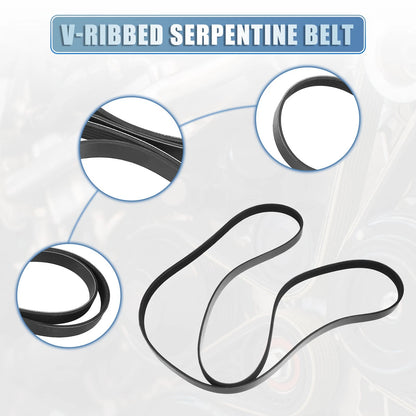 V-Ribbed Serpentine Drive Belt for Ford Ranger (2001–2011) No. 12616673