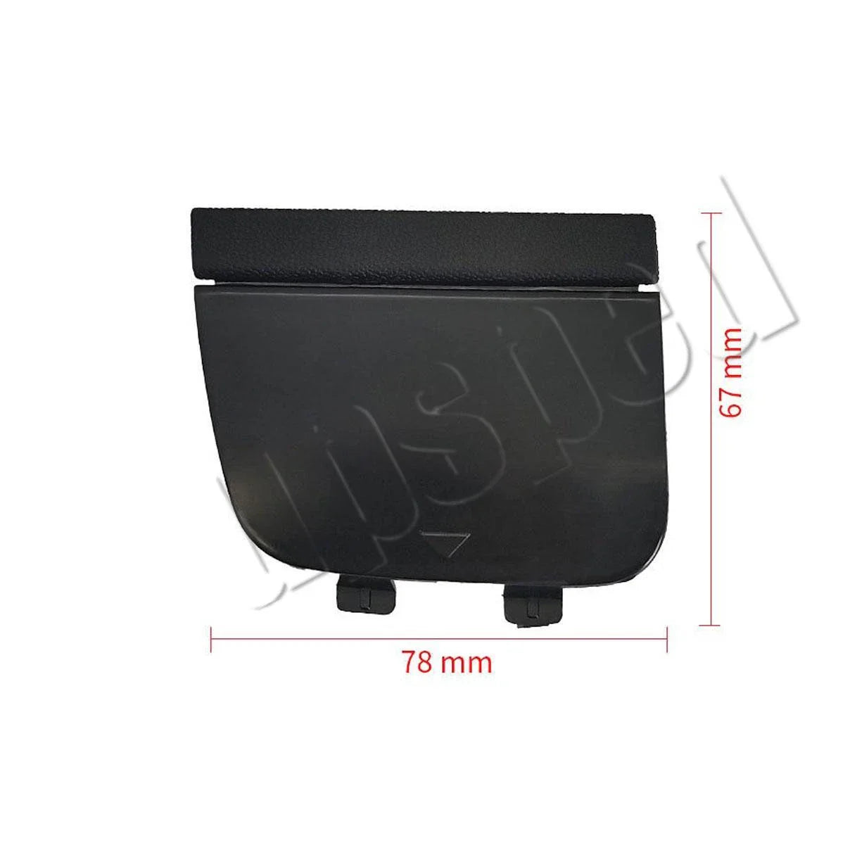 Front Bumper Tow Hook Eye Cover Cap for Benz GLA (2012–2016)