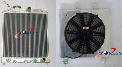 Radiator and Fan Shroud for Honda Civic EK EG D15 D16 (1992–2000)