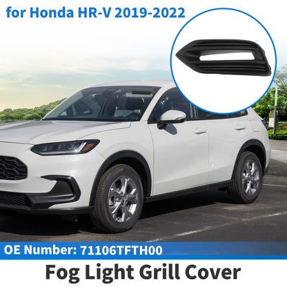 Front Left Fog Light Grill No. 71106TFTH00 for Honda HR-V (2019–2022)