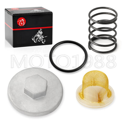 Oil Drain Plug Cap & Strainer for Yamaha Timberwolf 250 (1992–1997)