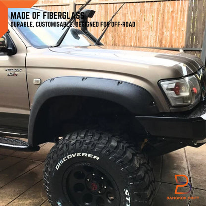 3.5" Jungle Fender Flares for Toyota Hilux Tiger D4D (1997-2004)