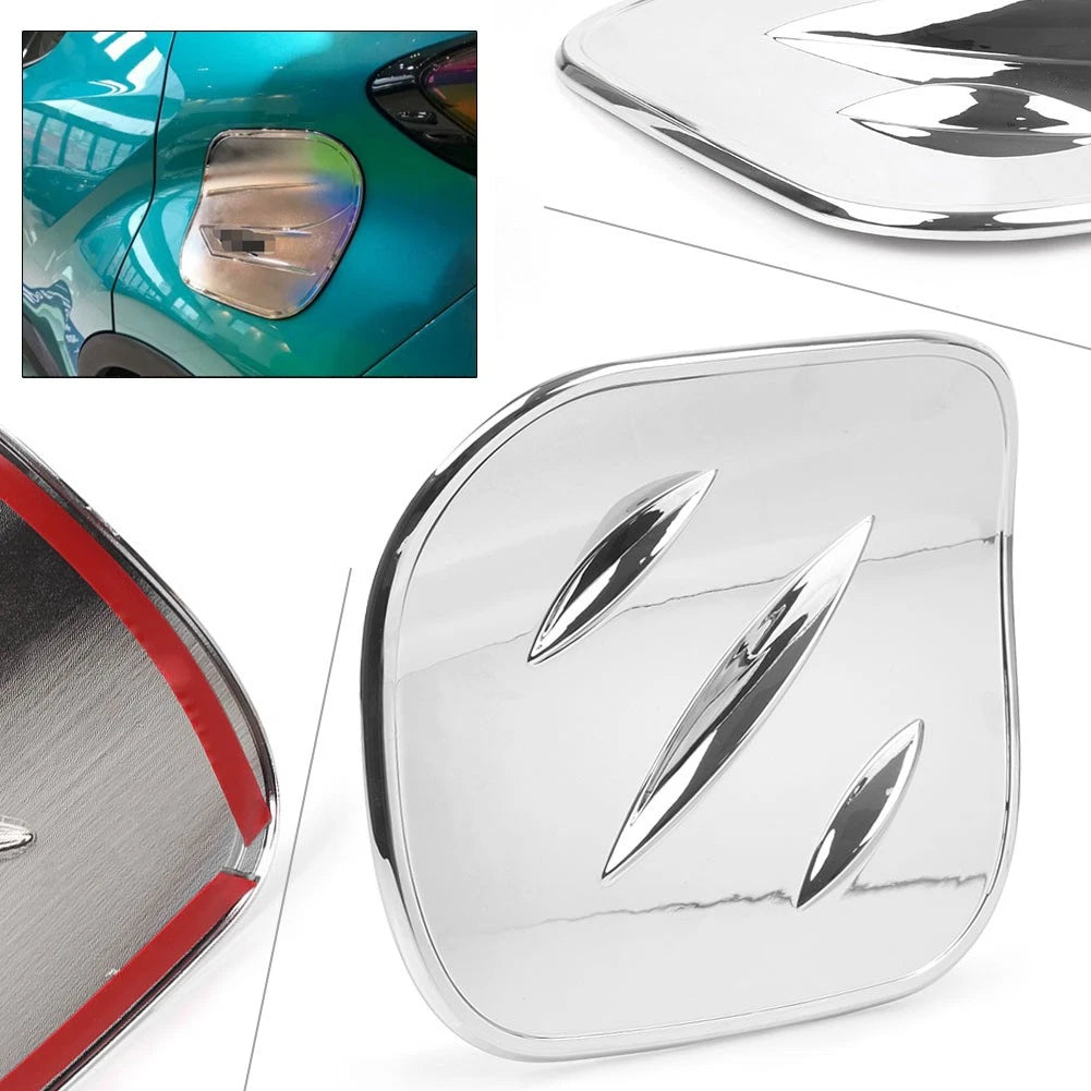 ABS Chrome Cup Holder Trim for Toyota Sienta (2016–2018)