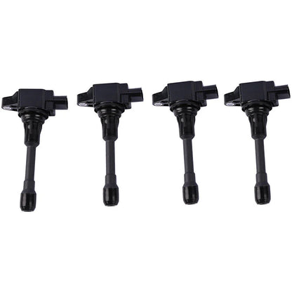 4 x Ignition Coils for Nissan Micra K13 1.2L HR12DE & 1.5L HR15DE (10-17)